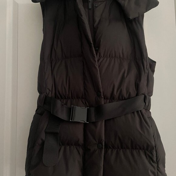 Wunder Puff Belted Waist 600-Down-Fill Vest - Picture 3 of 5